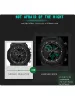 Multi-Functional Dual Display Luminous Smart Watch Waterproof Outdoor Sports Watch sold by Oeyes