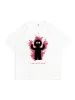 Cartoon Flame Print T-Shirt sold by Oeyes