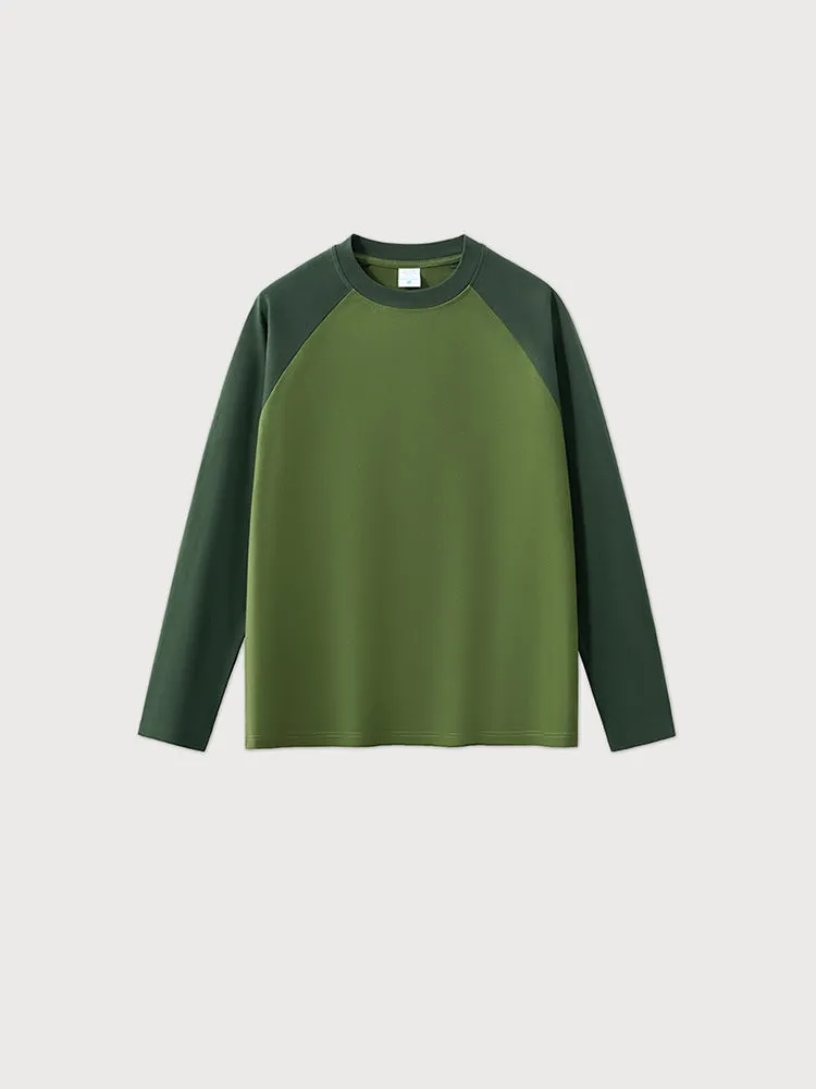 Vintage Raglan Men's Long-Sleeved T-shirts sold by Oeyes product image thumbnail 5