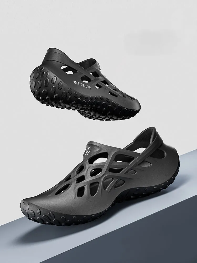 Lightweight Breathable Shock-Absorbing Sports Sandals - Thick-Soled Non-Slip Clogs sold by Oeyes