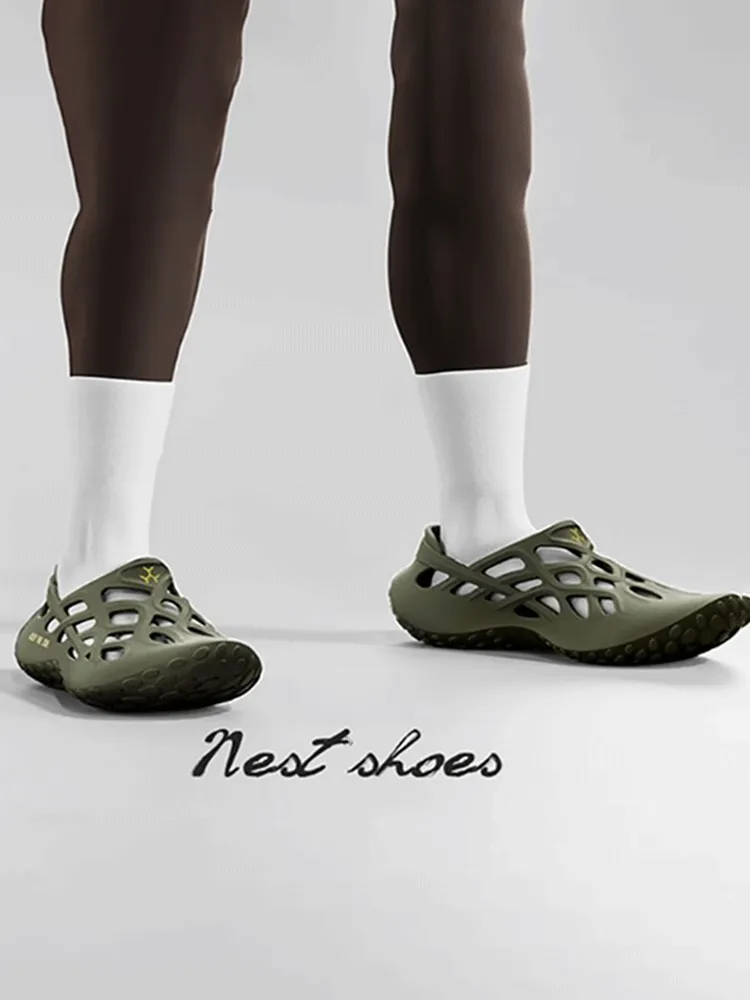 Lightweight Breathable Shock-Absorbing Sports Sandals - Thick-Soled Non-Slip Clogs sold by Oeyes product image thumbnail 3