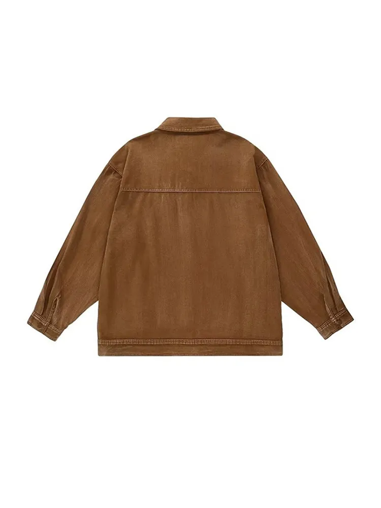 Men'S Mud Denim Jacket sold by Oeyes product image thumbnail 3