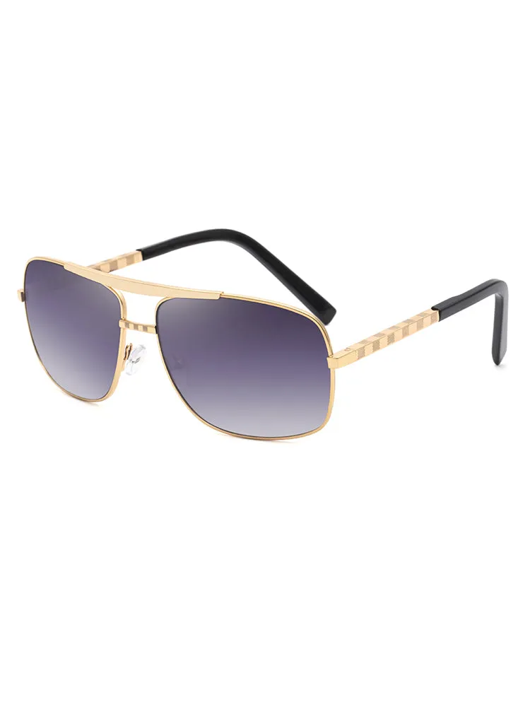 Retro Square Frame Fashion Sunglasses sold by Oeyes product image thumbnail 4