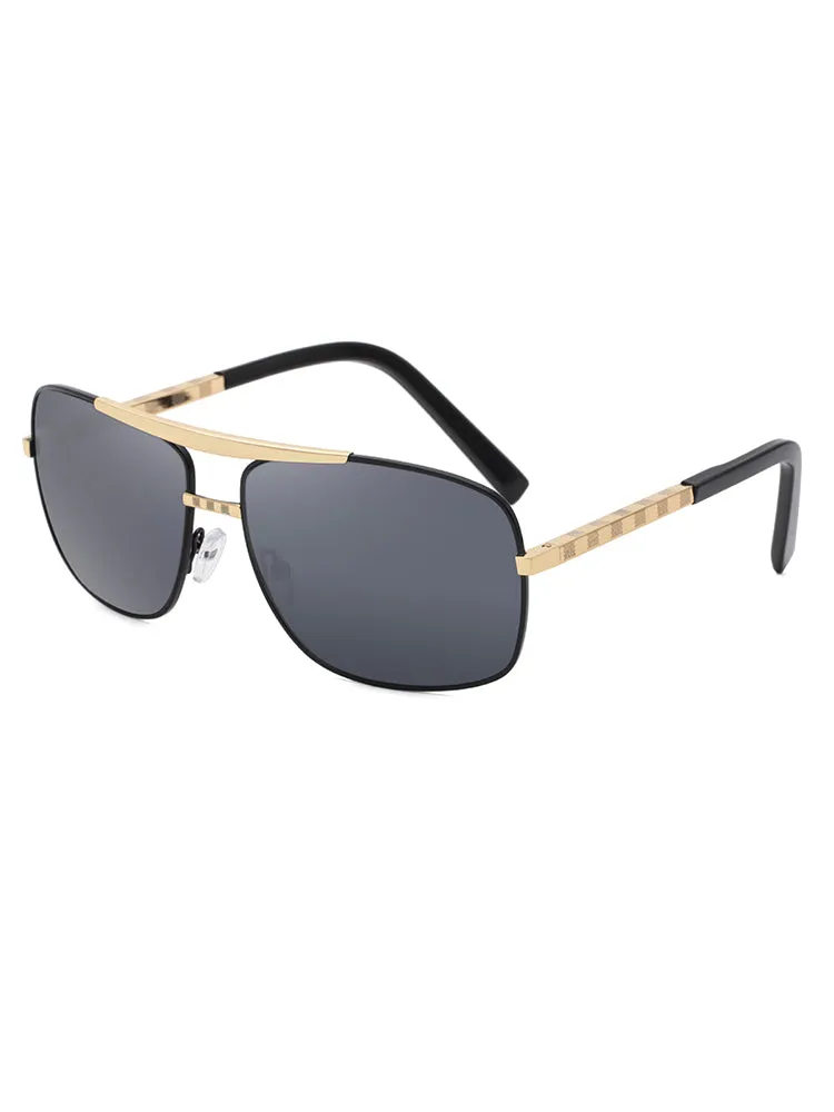Retro Square Frame Fashion Sunglasses sold by Oeyes product image thumbnail 2