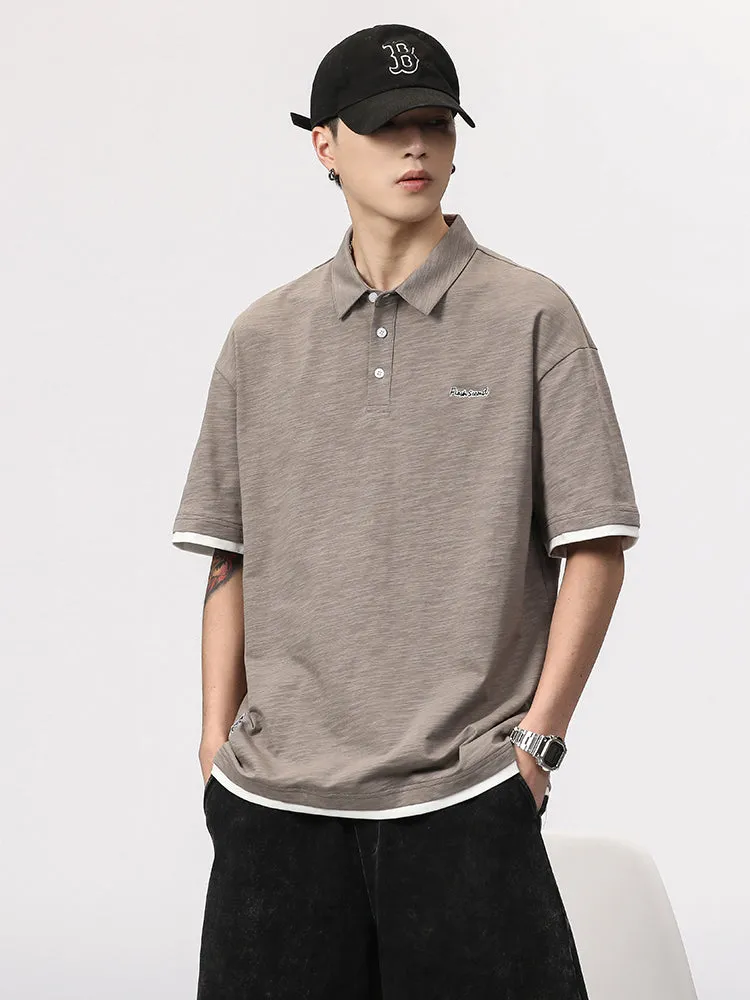 Tropicbliss Men'S Tropical Bliss Polo Tee sold by Oeyes product image thumbnail 3