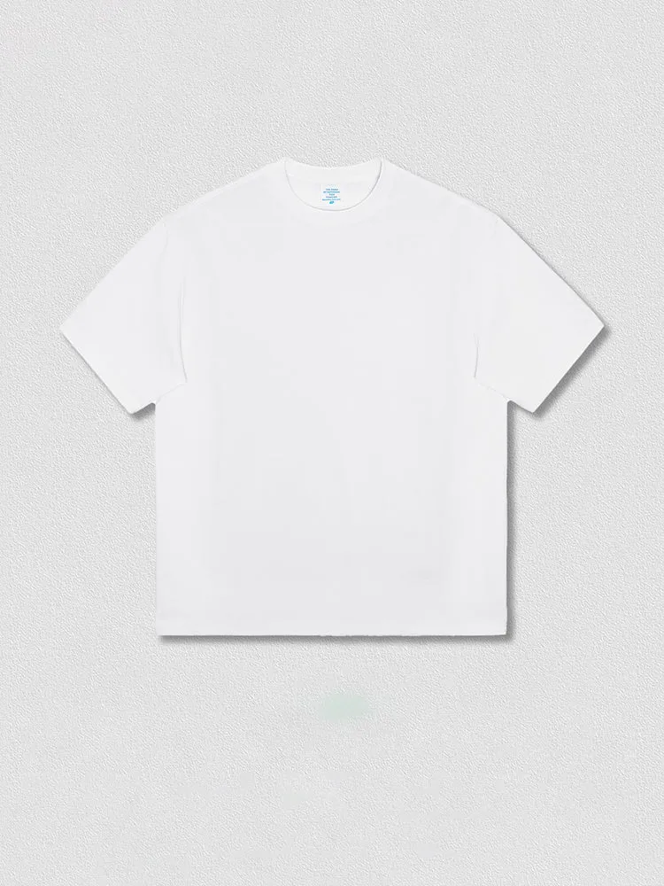 Solid Color Loose Trendy Cotton Plain T-Shirts sold by Oeyes product image thumbnail 4