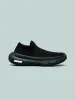 Fly-Woven Stretch Mesh Laceless Slip-On Casual Shoes sold by Oeyes