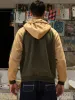 Retro Contrast Color Hoodies Jacket sold by Oeyes