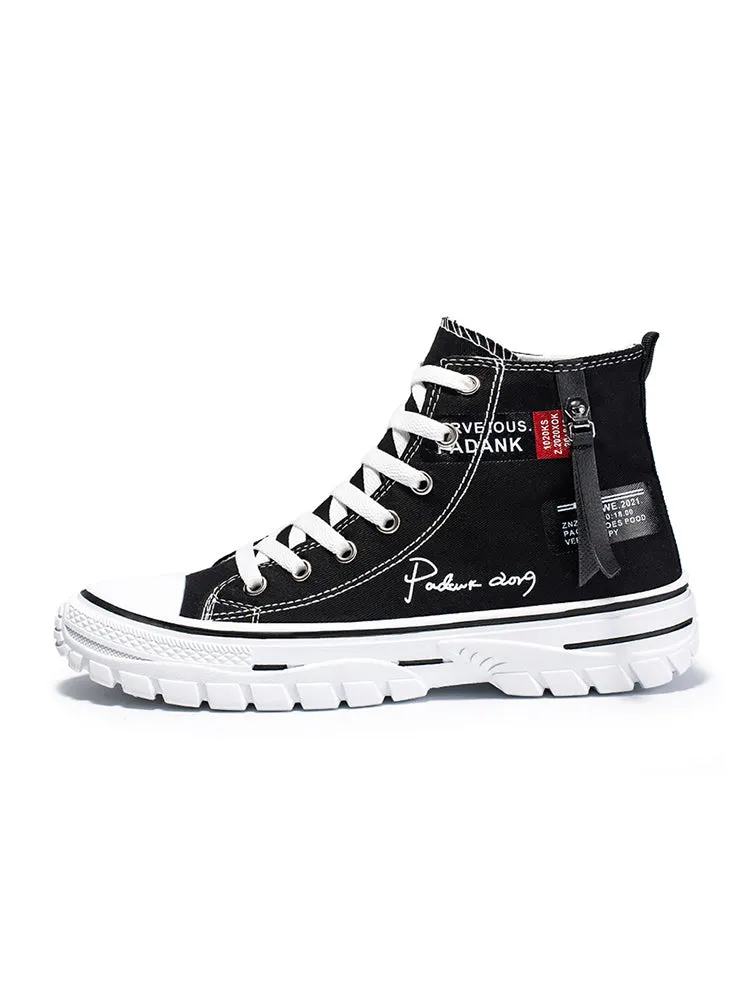 New High Top Breathable Canvas Fashionable Shoes sold by Oeyes