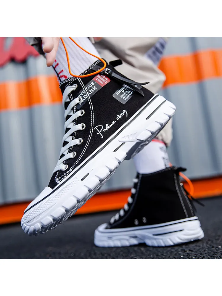 New High Top Breathable Canvas Fashionable Shoes sold by Oeyes product image thumbnail 4