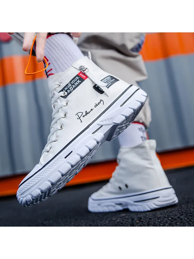New High Top Breathable Canvas Fashionable Shoes sold by Oeyes product image thumbnail 3
