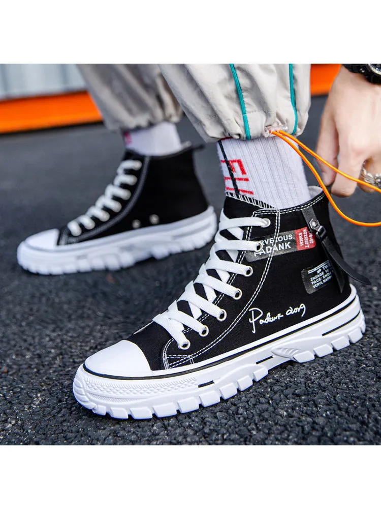 New High Top Breathable Canvas Fashionable Shoes sold by Oeyes product image thumbnail 2