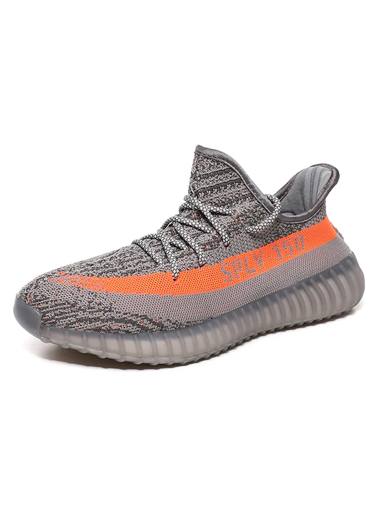 WOMEN V2 TPU Series Gray Orange Sneaker sold by Oeyes