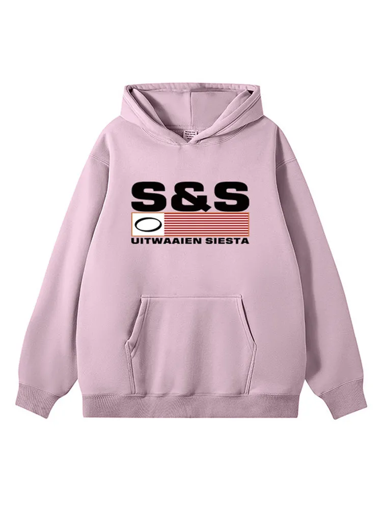 Retro Velvet Print Hoodie sold by Oeyes product image thumbnail 5