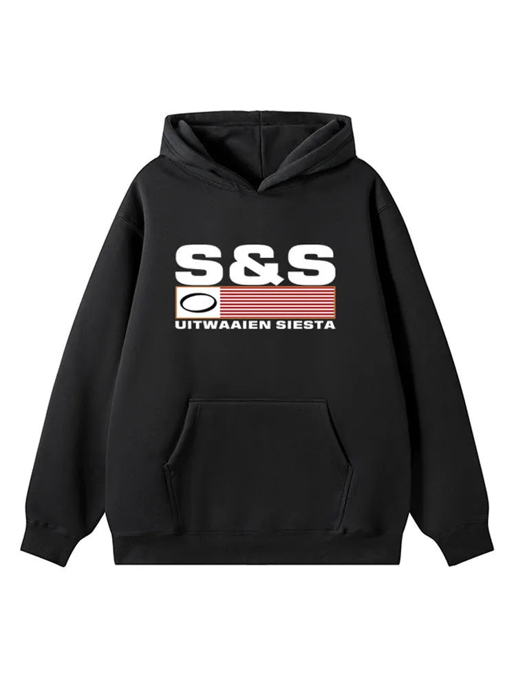 Retro Velvet Print Hoodie sold by Oeyes product image thumbnail 2