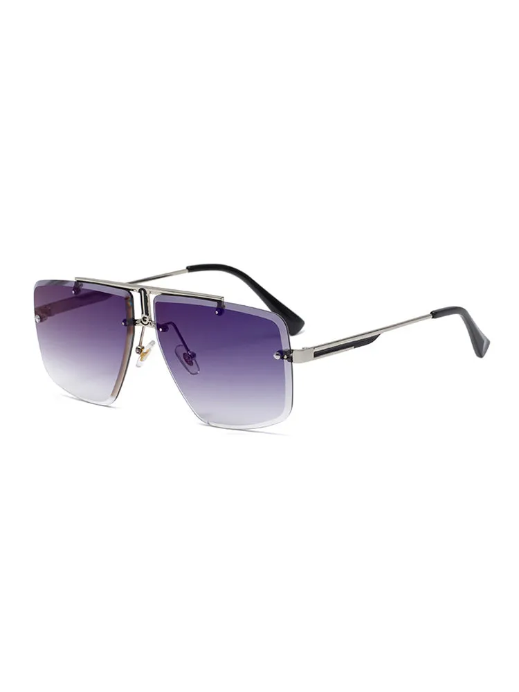 Frameless Sunglasses Square Sunglasses sold by Oeyes product image thumbnail 3