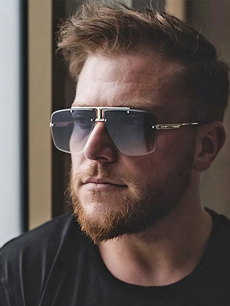 Frameless Sunglasses Square Sunglasses sold by Oeyes product image thumbnail 2