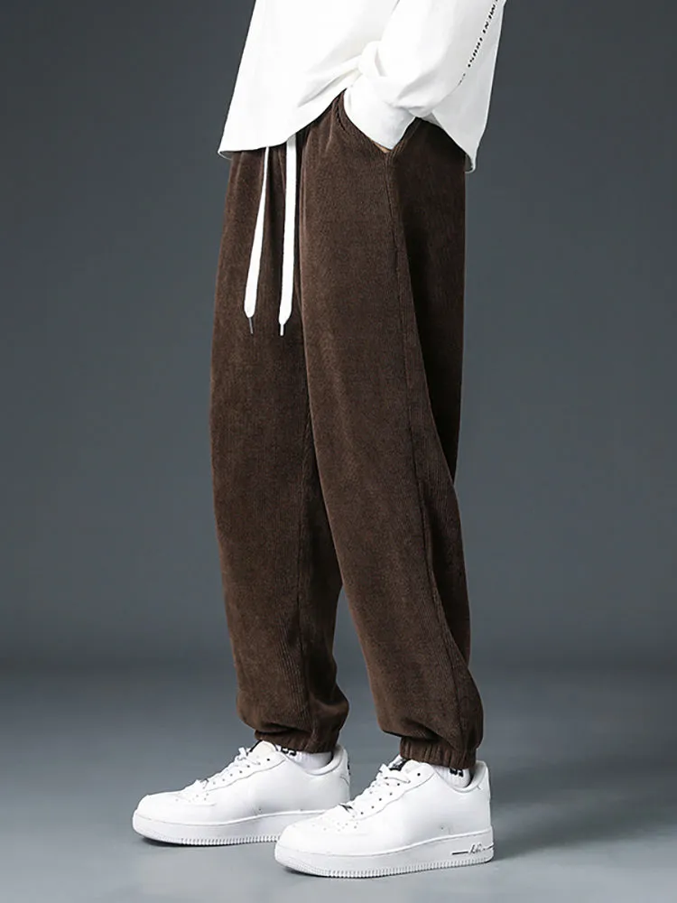 Men'S Casual Loose Sports Trousers Drawstring Sweatpants sold by Oeyes product image thumbnail 2