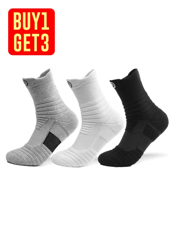 Buy One Get Three Outdoor Low Top Thin Sports Socks sold by Oeyes