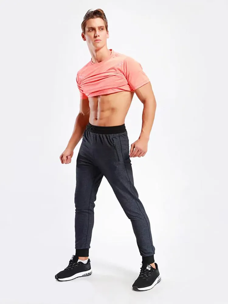 Sweatpants New Section Quick Dry Trousers Outdoor Woven Trousers Men'S Fitness Trousers You Cotton Legging Running Trousers Men'S Models sold by Oeyes