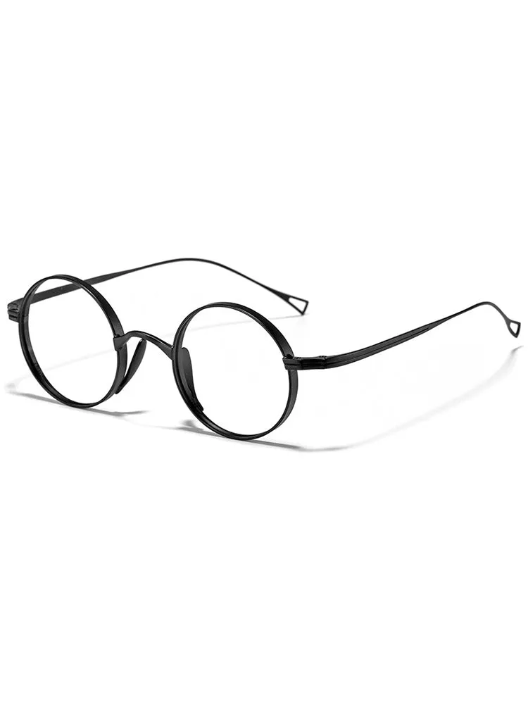 Men'S Ultralight Round Retro Frames sold by Oeyes product image thumbnail 3