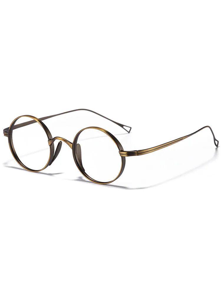 Men'S Ultralight Round Retro Frames sold by Oeyes product image thumbnail 5