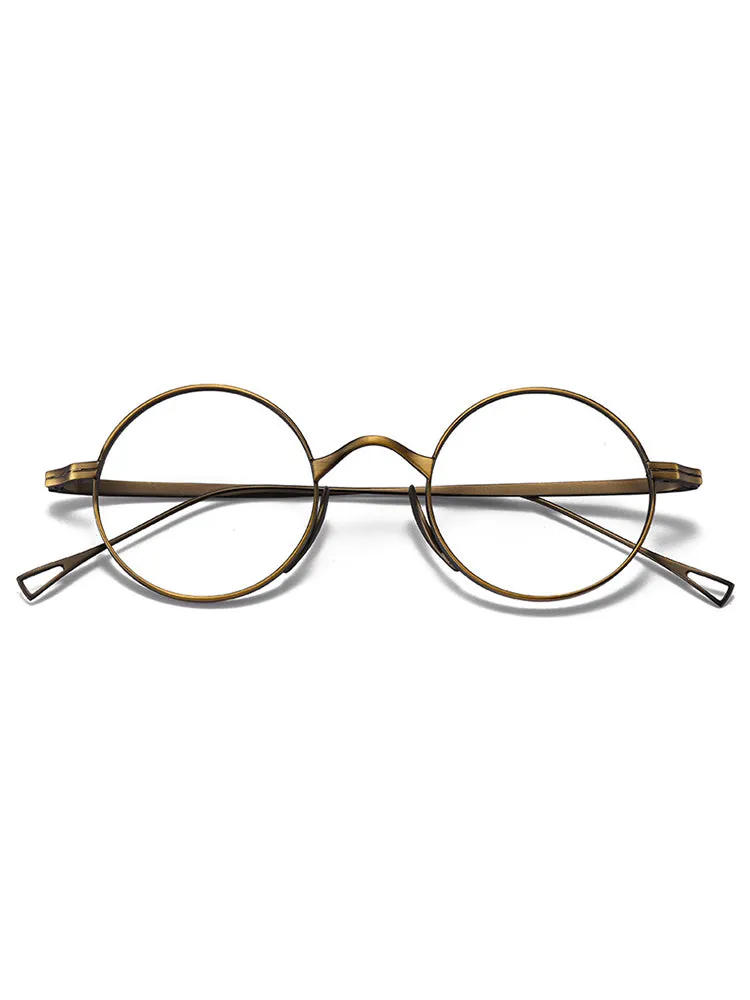 Men'S Ultralight Round Retro Frames sold by Oeyes product image thumbnail 4