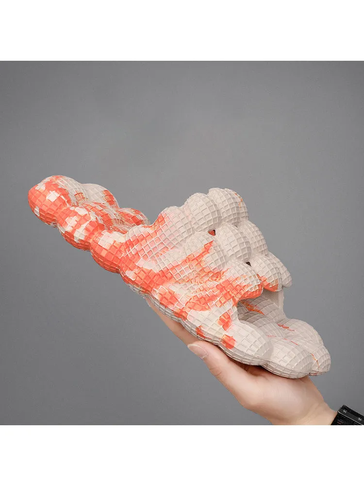 Camouflage Lychee Bubble Slides sold by Oeyes product image thumbnail 3