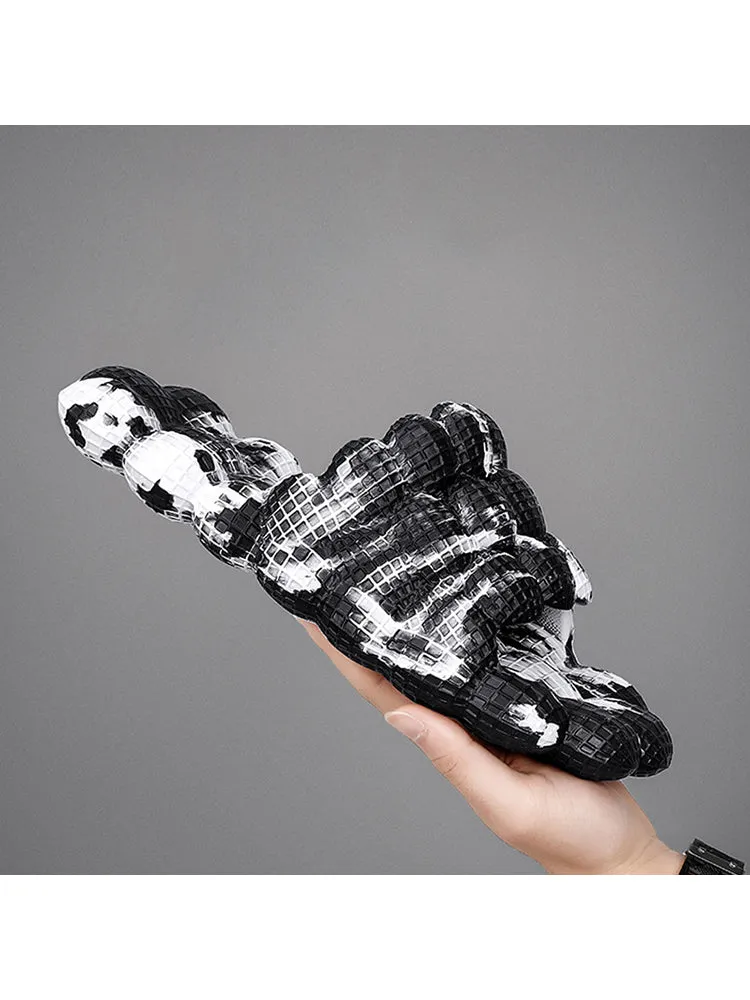 Camouflage Lychee Bubble Slides sold by Oeyes product image thumbnail 2