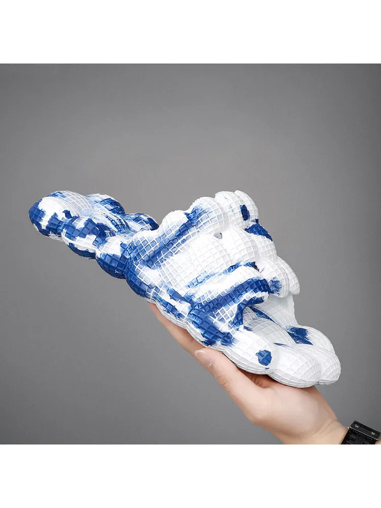 Camouflage Lychee Bubble Slides sold by Oeyes product image thumbnail 4