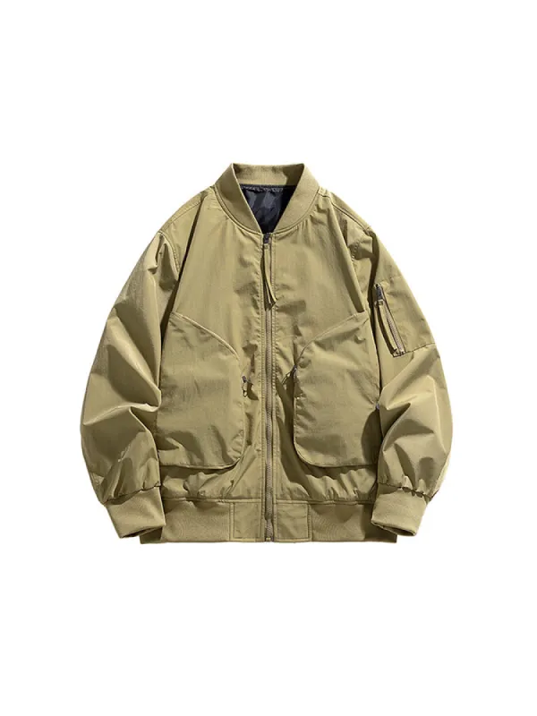 Men'S Windproof Bomber Jacket sold by Oeyes