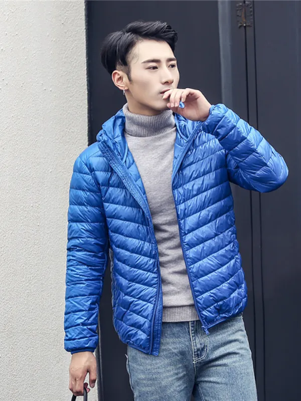 Down Jacket Hooded Winter Coat£¨Duck down content:55%£© sold by Oeyes