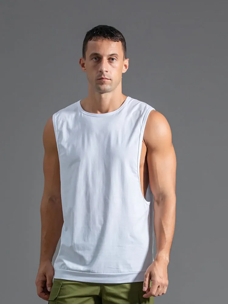 Men'S Cotton Bottoming Tank Vests sold by Oeyes product image thumbnail 5