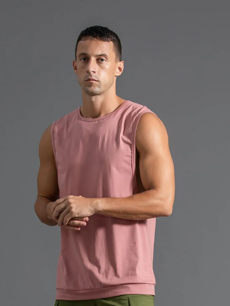 Men'S Cotton Bottoming Tank Vests sold by Oeyes product image thumbnail 2