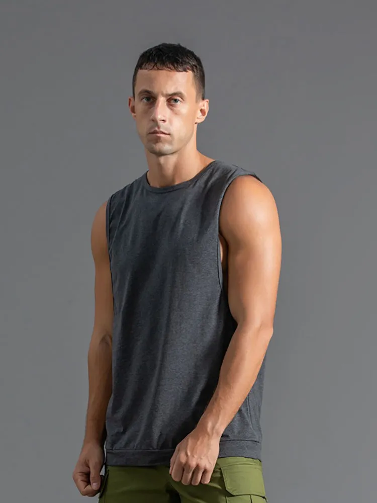 Men'S Cotton Bottoming Tank Vests sold by Oeyes product image thumbnail 4