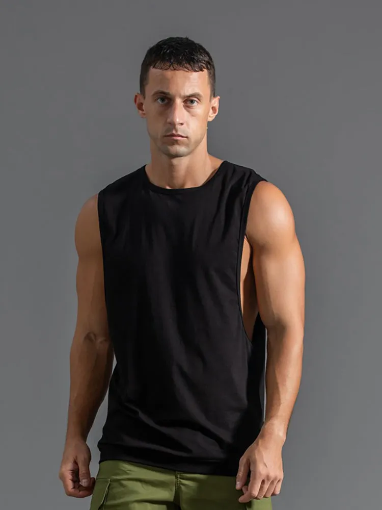 Men'S Cotton Bottoming Tank Vests sold by Oeyes product image thumbnail 3