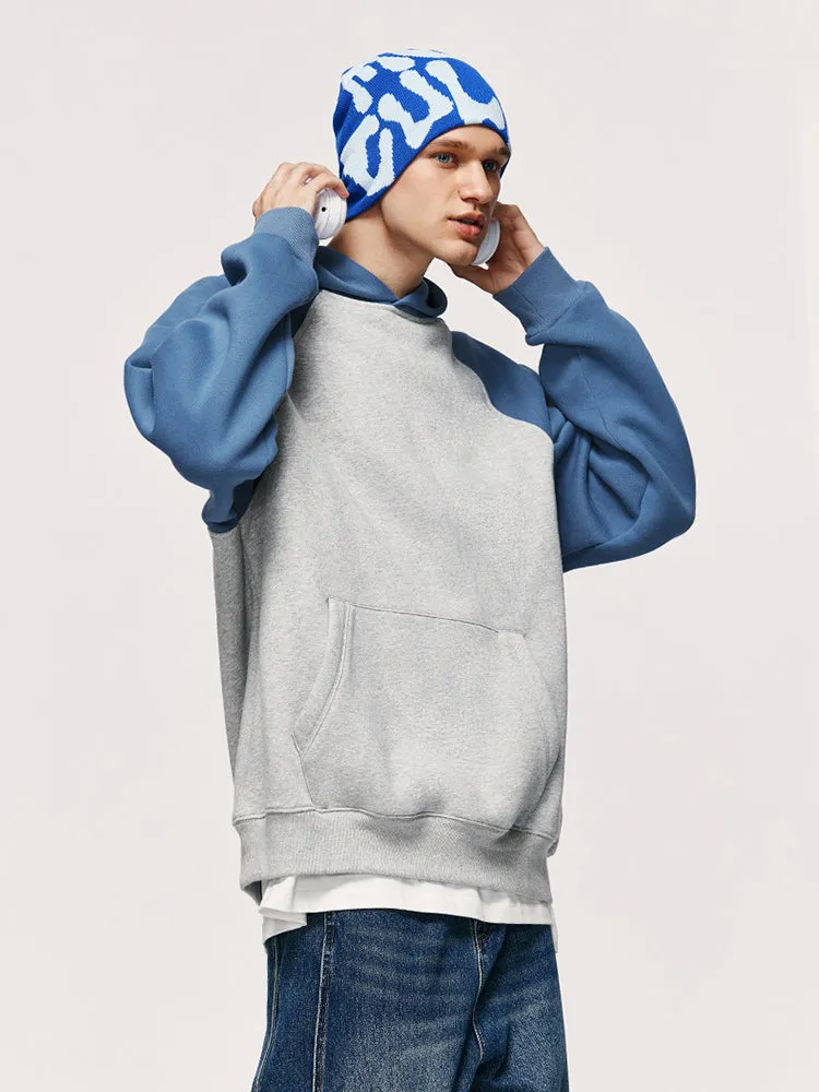 Raglan Sleeves Hooded Sweatshirt sold by Oeyes product image thumbnail 3