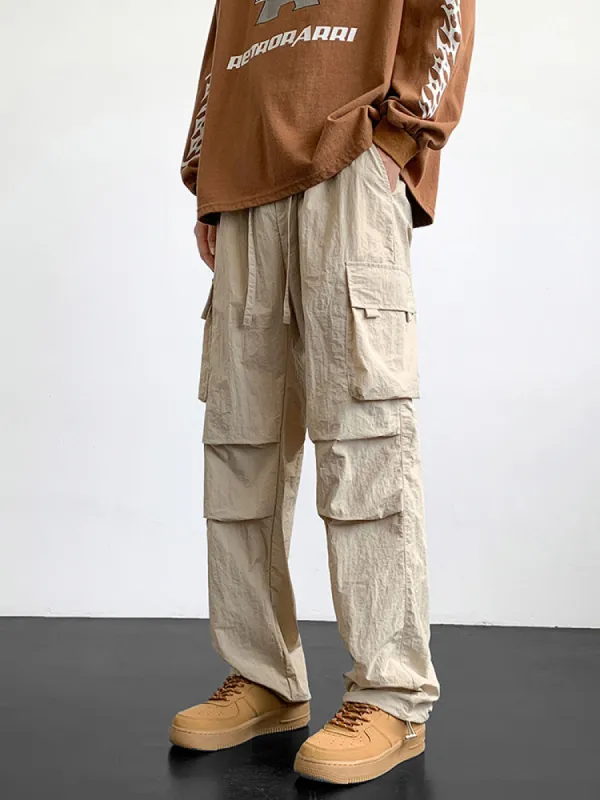 Casual Pocket Cargo Pants sold by Oeyes