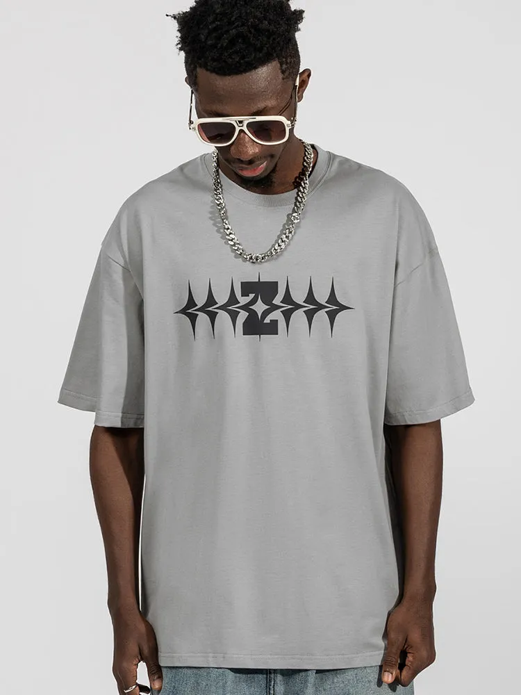 Men'S Chest Print Cotton Tees sold by Oeyes product image thumbnail 4