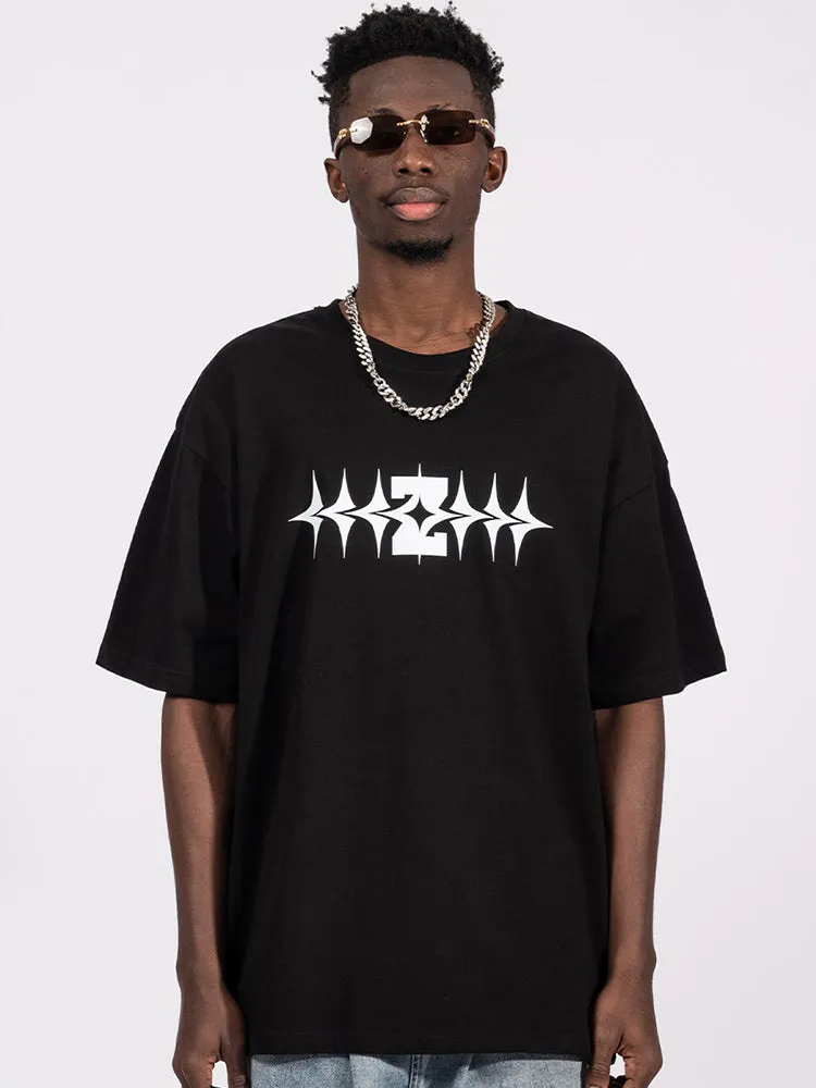 Men'S Chest Print Cotton Tees sold by Oeyes product image thumbnail 5