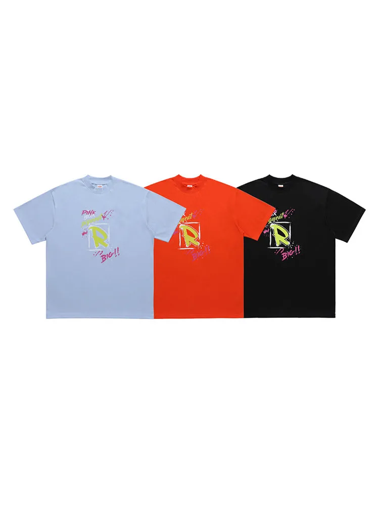 Men'S Loose T-Shirts With Letter Print sold by Oeyes product image thumbnail 4