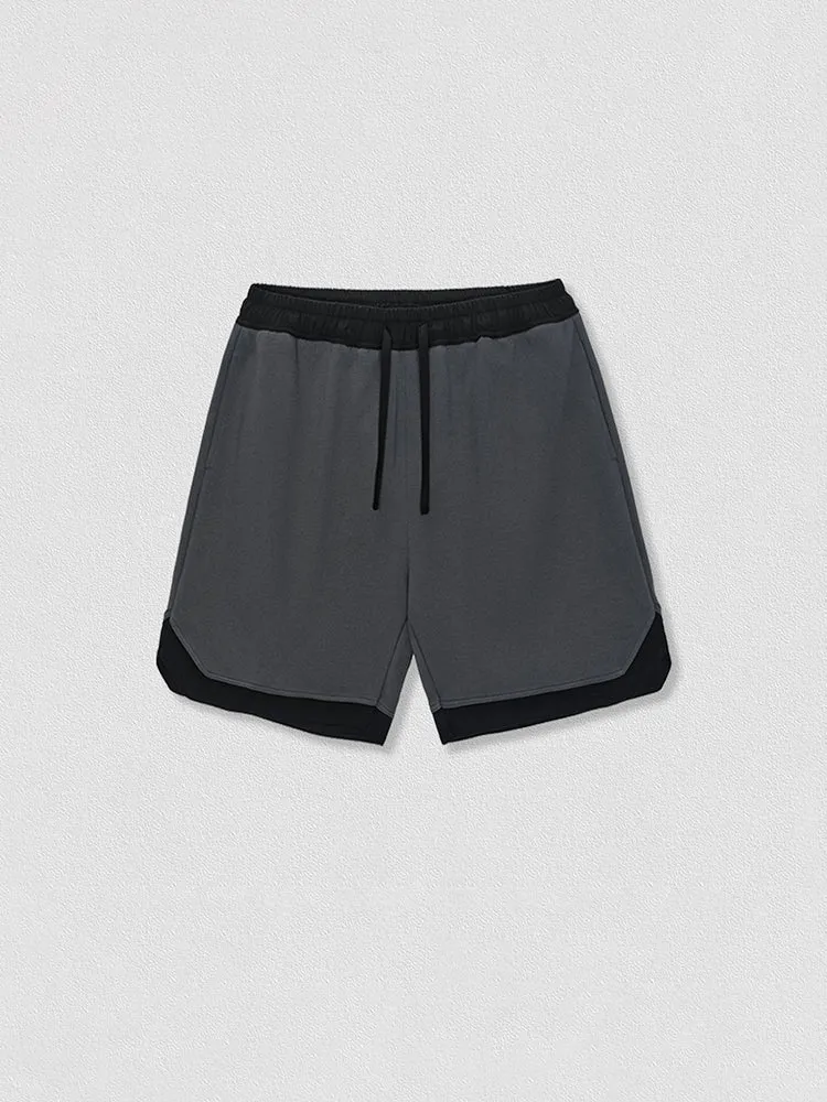Men'S Spliced Cropped Shorts sold by Oeyes product image thumbnail 4
