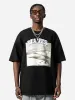 Men'S Cartoon Print Oversize T-Shirts sold by Oeyes