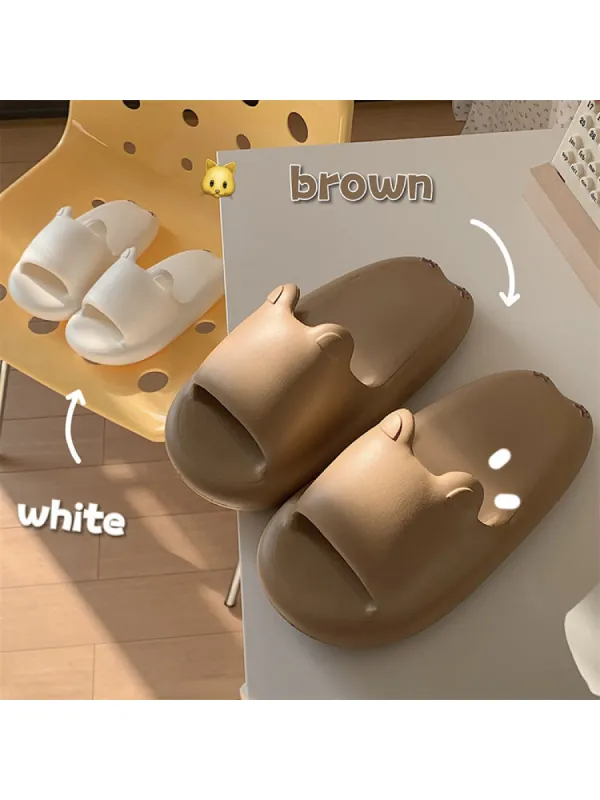 Women'S Cat Ears Slides sold by Oeyes