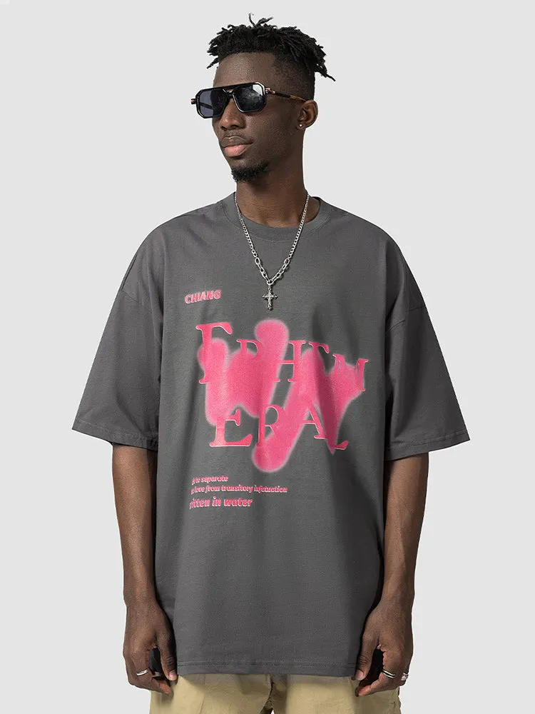 Men'S Cotton Chest Print T-Shirts sold by Oeyes product image thumbnail 5