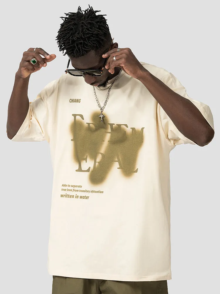 Men'S Cotton Chest Print T-Shirts sold by Oeyes product image thumbnail 4