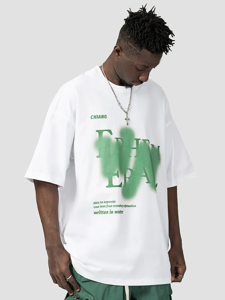 Men'S Cotton Chest Print T-Shirts sold by Oeyes