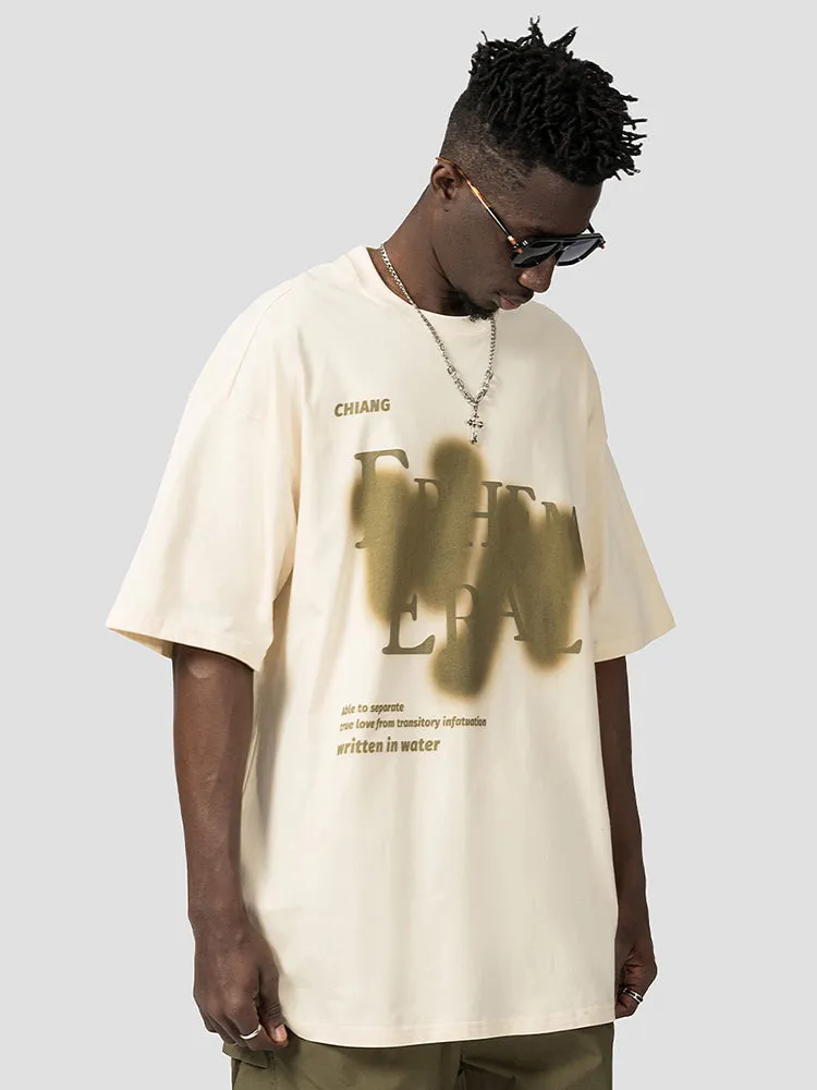 Men'S Cotton Chest Print T-Shirts sold by Oeyes product image thumbnail 3