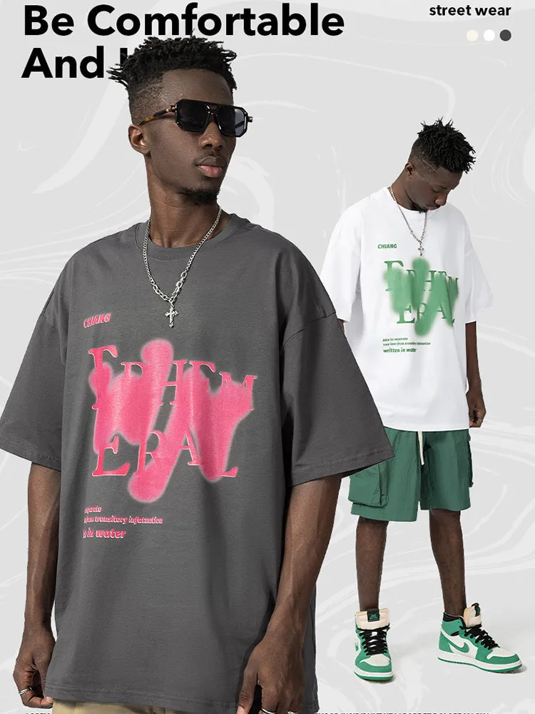 Men'S Cotton Chest Print T-Shirts sold by Oeyes product image thumbnail 2