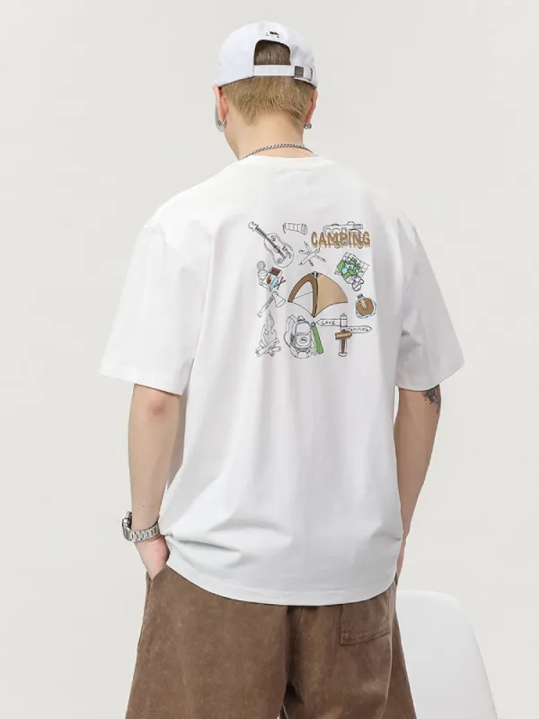 Islandescape Men'S Camping Tee sold by Oeyes